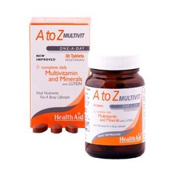 HealthAid A to Z Multivit Lutein 90 Ταμπλέτες